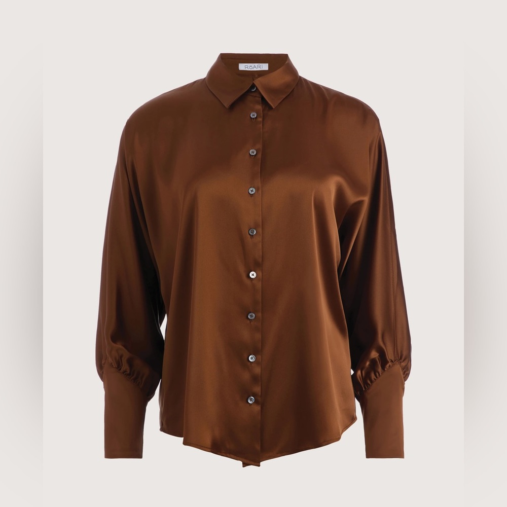 Roari Marna Shirt in cinnamon size small
